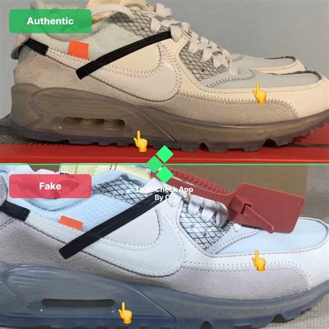 nike air max off white real vs fake|off white air max 1.